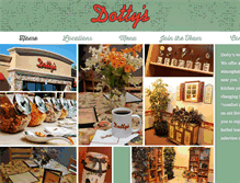 Tablet Screenshot of dottyscafe.org